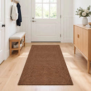 Tappeto da Area Grigio 80 x 200 cm Juta 42010409
