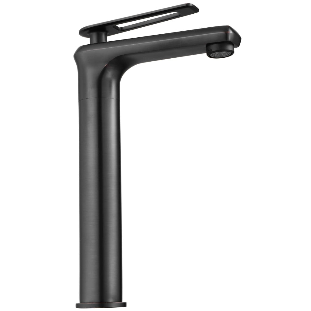 Rubinetto Da Lavabo Rea Blade Old Black High