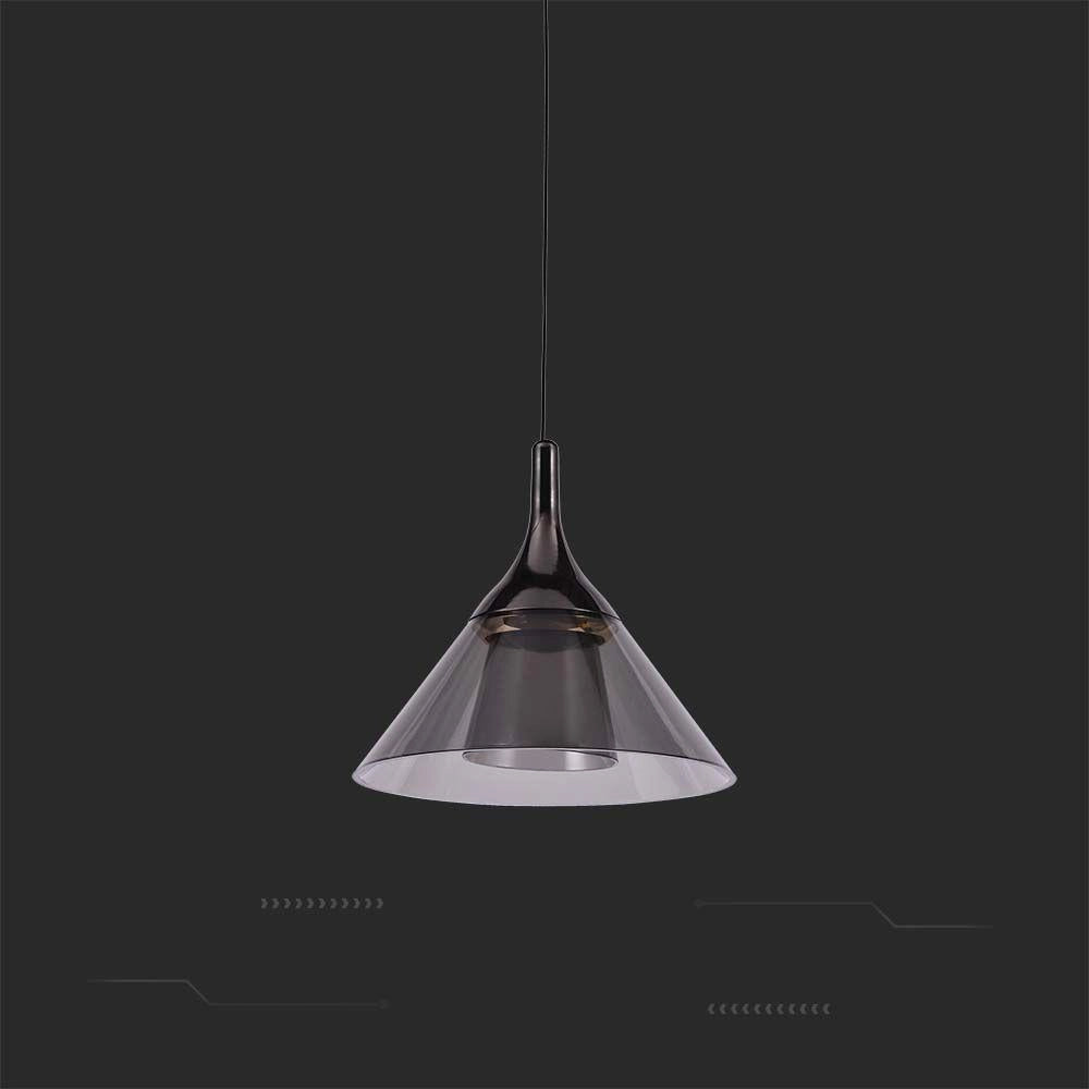Lampada a sospensione LED 4000K nera V-TAC VT-7831