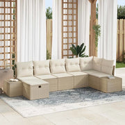 Set di divani con cuscino 7 pcs polyrattan 3360732