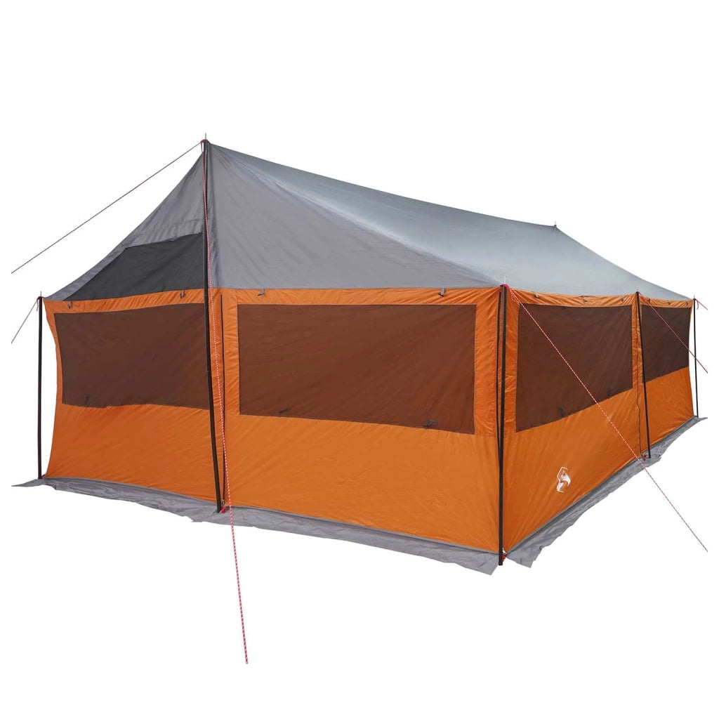 Tenda Familiare con tetto Grigio e arancione 600 x 400 x 268 cm 42028605