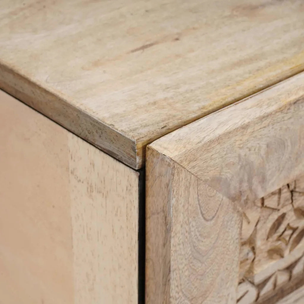 Armadio da Notte Bianco 40 x 33 x 46 cm Legno ingegnerizzato 4018114