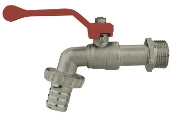 AGLAIA RUBINETTO A SFERA C/PORTAG. 3/8 LEVA ALLUM.