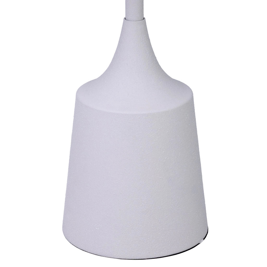 Tavolino in metallo bianco 40x40x44h cm