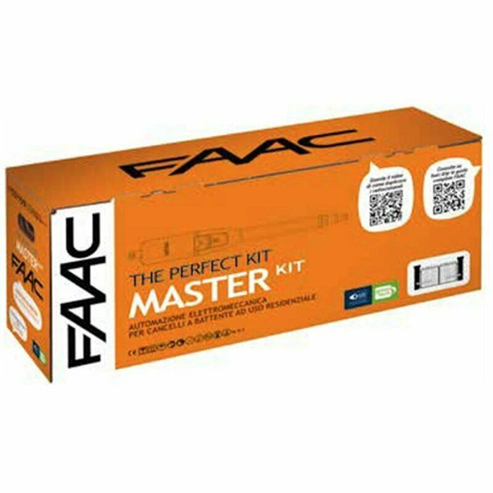 MASTER KIT 230V PERFECT FAAC 105910 SET ORIGINALE AUTOMAZIONE CANCELLO BATTENTE