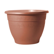 Vaso per Piante Rotondo in Plastica Interno Esterno Plasticotto Campana Idel Colore: Terracotta, Formato: 73/65 cm