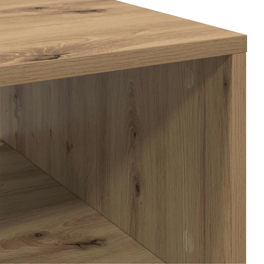 vidaXL Tavolino da salotto rovere artigianale 103.5 x 60 x 35 cm