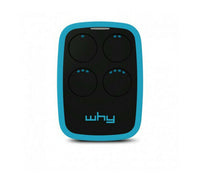 RADIOCOMANDO TELECOMANDO NERO BLU APRICANCELLO WHY EVO ROLLING CODE FISSO SICE