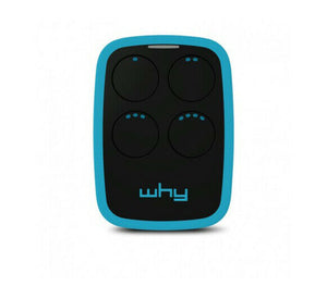 RADIOCOMANDO TELECOMANDO NERO BLU APRICANCELLO WHY EVO ROLLING CODE FISSO SICE