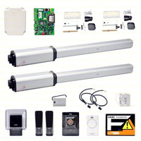 KIT AUTOMAZIONE PER CANCELLI A BATTENTE 230V LEADER KIT FAAC 105633445 SICUREZZA