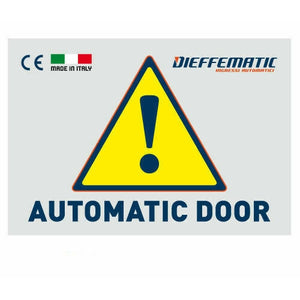 CARTELLO MONITORE SEGNALAZIONE AUTOMATIC DOOR ELETTRICO CANCELLO ACCESSO