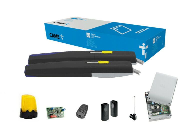 KIT SISTEMA COMPLETO PER CANCELLO A BATTENTI 2,5 METRI 24VDC CAME 8K01MP-006 AXI