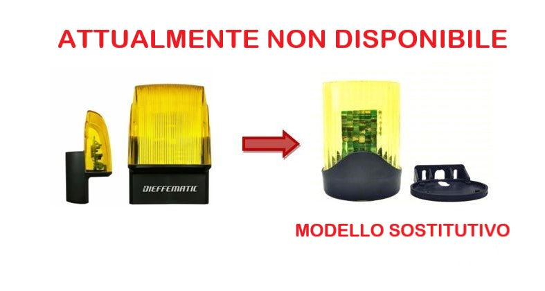 LAMPEGGIANTE UNIVERSALE 12V 24V 230V AUTOMAZIONE CANCELLI MOTORIZZATI ACM PUJOL