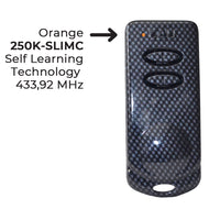 TELECOMANDO TRASMETTITORE TAU P-250K-SLIMC K-SLIM SELF LEARNING BICANALE 433,92