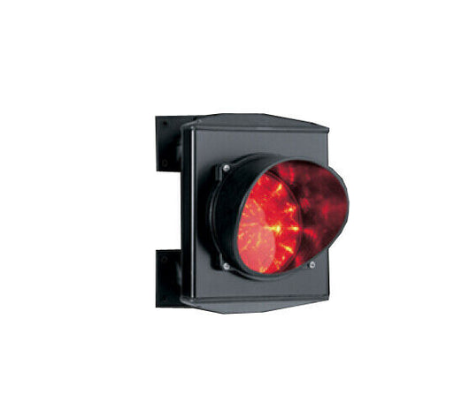 SEMAFORO ROSSO SINGOLA 1 LUCE 24V LED LAMPADA MONOLAMPADA PARCHEGGIO IMPIANTO