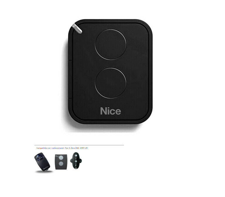 TELECOMANDO FLO2RE COMANDO TRASMETTITORE NICE FLO2ER FLO ERA RE FLORE 433,92mhz