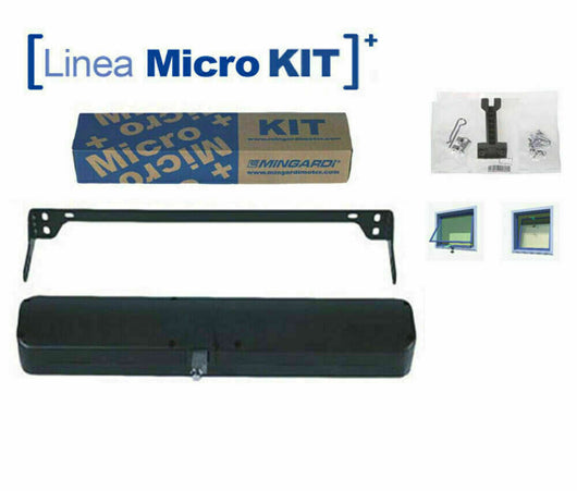 MINGARDI MICRO+ KIT 2700810 NERO ATTUATORE ELETTRICO FINESTRE VASISTAS WASISTAS