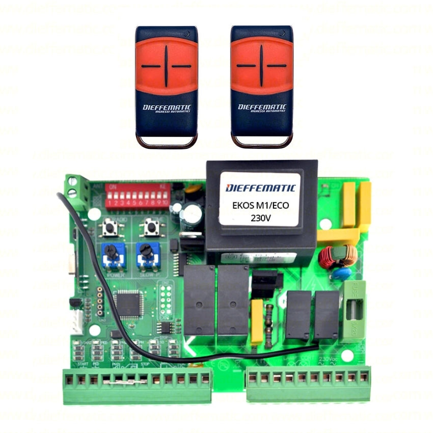 SCHEDA QUADRO DI COMANDO 220V 230V COMPATIBILE CON FAAC 740 D 748 MPS + 2 EQUO