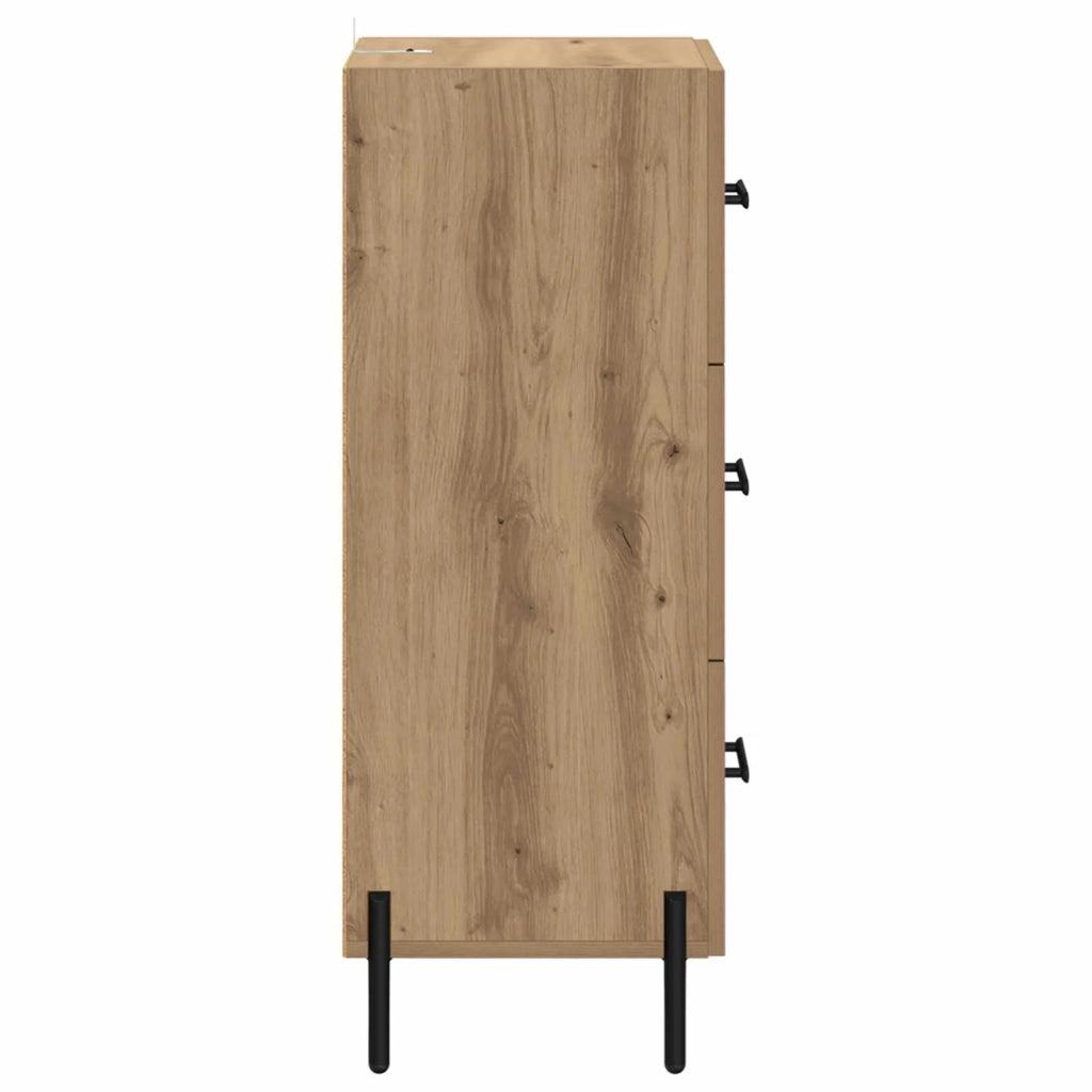 Credenza rovere artigianale 34 x 34,5 x 90 cm Legno multistrato 881568