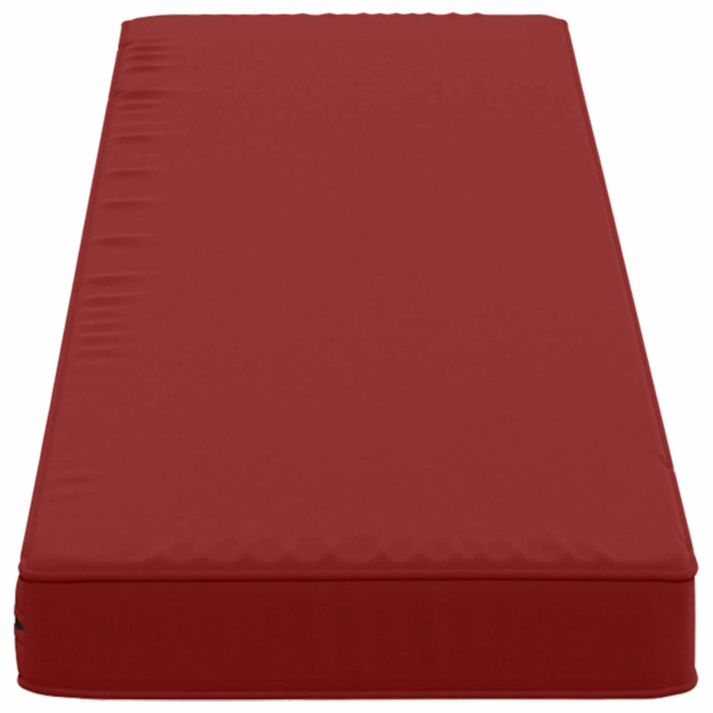 Cuscino per Panchina a 1 Pezzo VUGHT 100% Poliestere Rosso Vino 950644