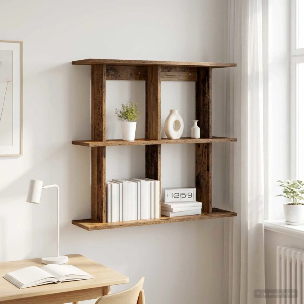 Scaffale da parete A parete Legno antico 100 x 20 x 75 cm 8012090