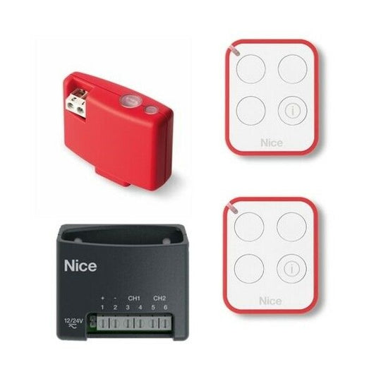 LONG RANGE KIT TRASMETTITORE 3CH 433,92 MHZ BIDIREZIONALI NICE LORAKIT LORA KIT