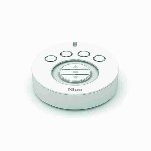 TRASMETTITORE PORTATILE COMANDO LUCI E CARICHI ELETTRICI BIANCO NICE AGIO AG4BW