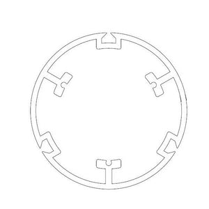 ADATTATORE OGIVA 83X3 RUOTA + CORONA NICE 515.18300 AUTOMAZIONE AUTOMATISMI