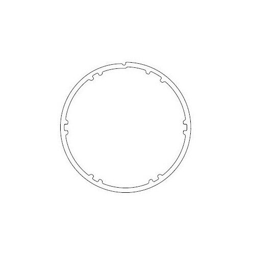 TONDO 42X1,5 COULISSE RUOTA + CORONA NICE 513.24200 AUTOMAZIONE AUTOMATISMI