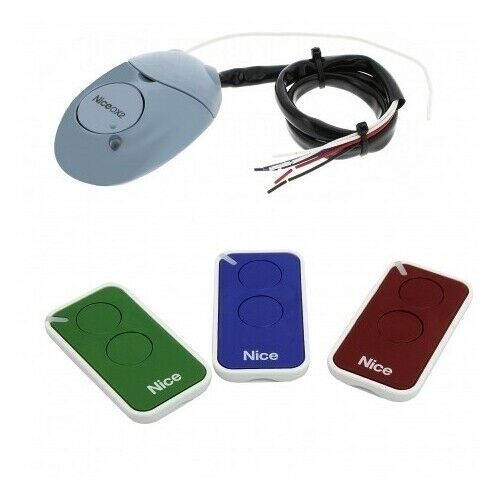 KIT 3 TRASEMTTITORI 433,92 MHZ + 1 RICEVITORE OX2 NICE ERA INTIKIT INTIKIT25YY