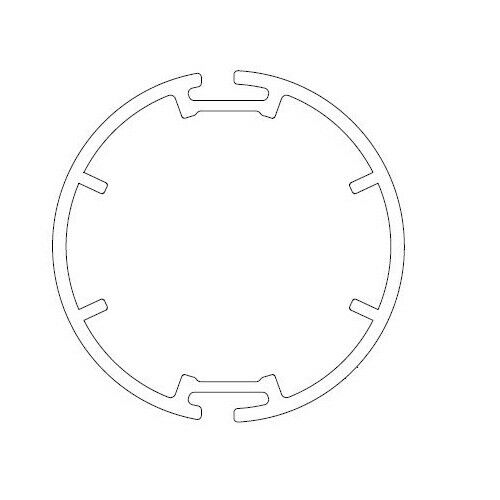 ADATTATORE OGIVA 65X2,5 BENTHIN RUOTA + CORONA NICE 515.16500 AUTOMAZIONE NUOVO