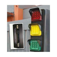 SEMAFORO SEGNALATORE A LED VERDE/GIALLO/ROSSO TRAFFIC 3 550/3025 AUTOMAZIONE