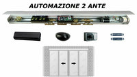 PORTA AUTOMATICA SCORREVOLE 2 ANTE INGRESSO AUTOMATICO VARCHI CONTROLLO ACCESSI