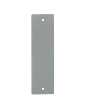 PLACCA 205 MM GRIGIO CIECA COPRI FORO AVVOLGITORE MOTORE TAPPARELLA TAPPARELLE