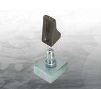 PERNO INFERIORE CON PIASTRA SFERICA REGOLABILE 347R PER CANCELLO A BATTENTE