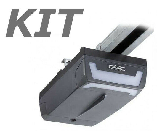 FAAC D700 HS KIT COMPLETO AUTOMAZIONE PORTA SEZIONALE BASCULANTE BOX AUTOMATICO