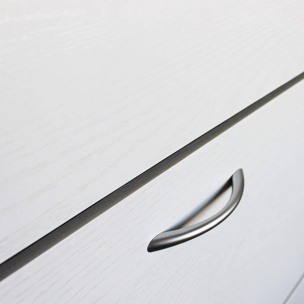 Scarpiera Vicky 60x24x115 h cm in Legno Bianca