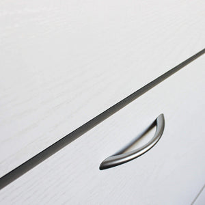 Scarpiera Vicky 60x24x115 h cm in Legno Bianca