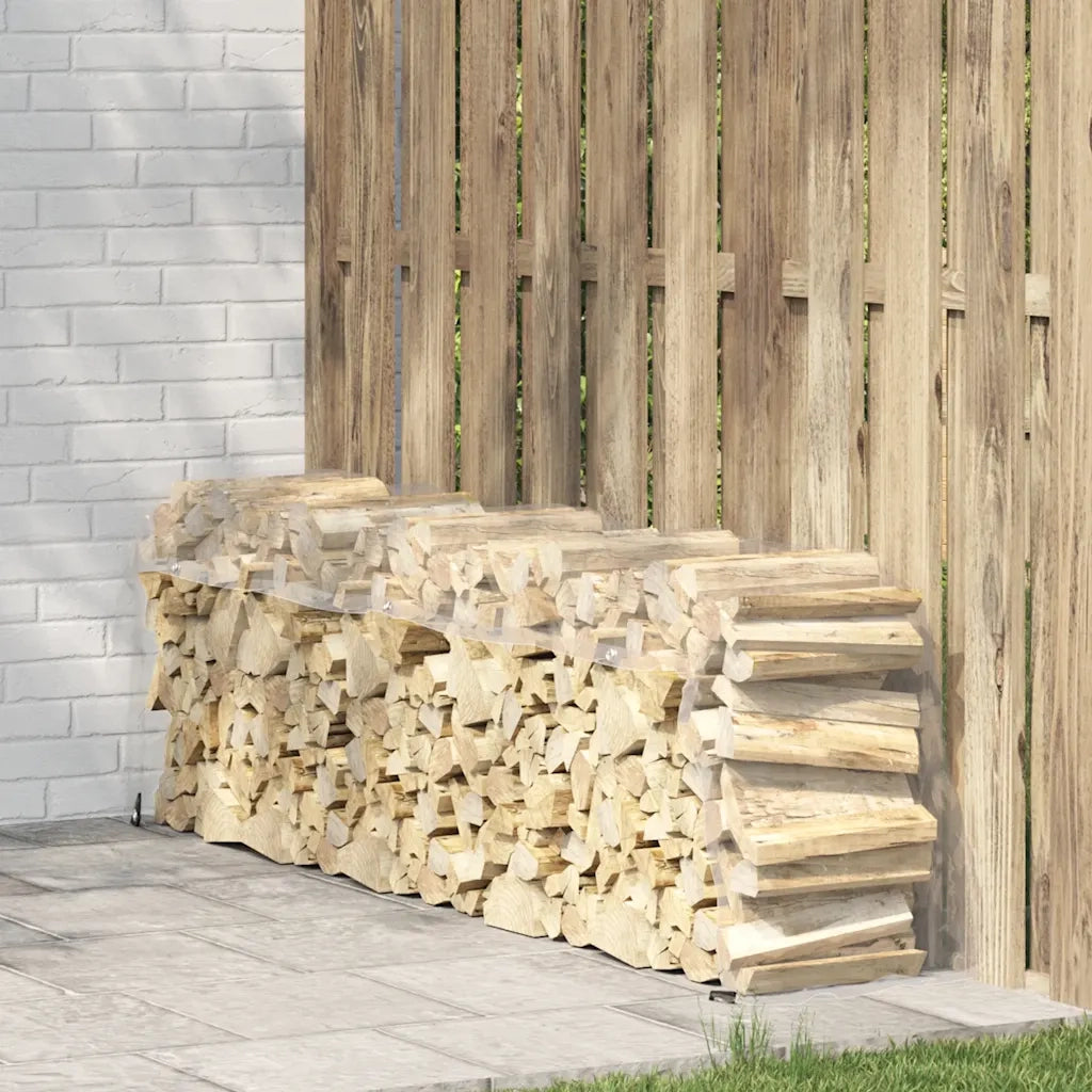 vidaXL Telone Trasparente con Occhielli 1x4 m in PVC