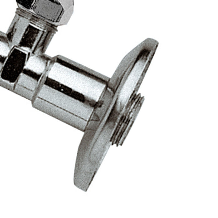 Rubinetto sottolavabo con calotta e rosetta