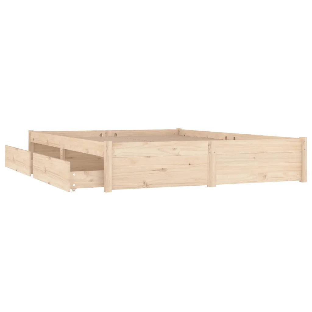 Giroletto con Cassetti-Struttura Letto con contenitore 140x200 cm 107849