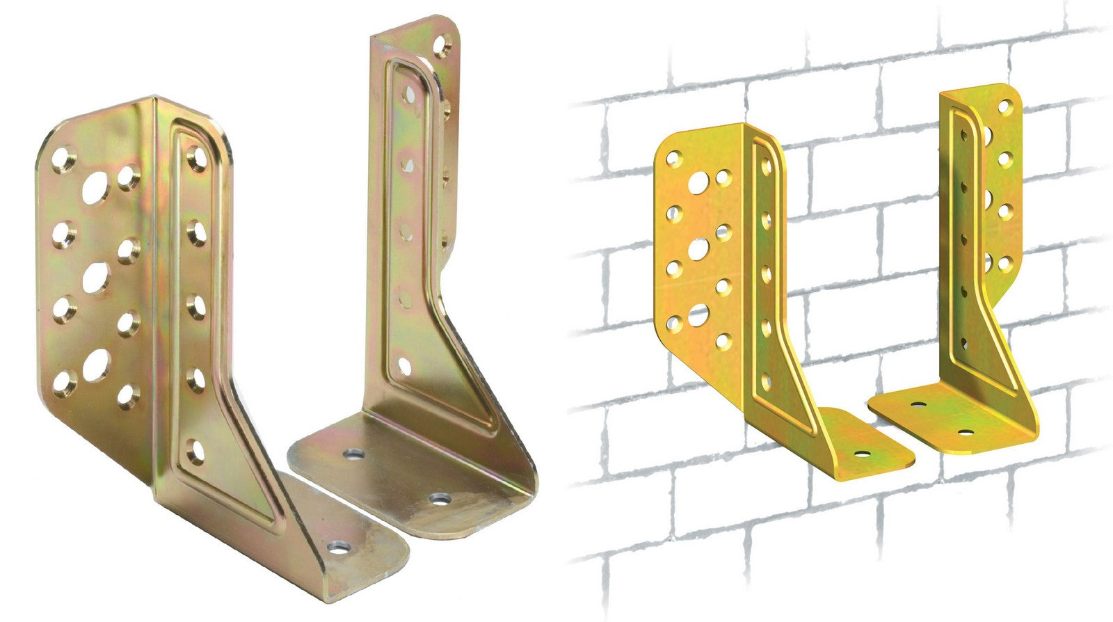 supporto in 2 pz.acciaio tropicalizzato art. 786 mm.24x100 cod:ferx.23363