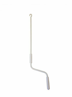 ASTA MANOVRA DI SOCCORSO GANCIO PER SBLOCCO MOTORE TAPPARELLA TENDA 43380/096