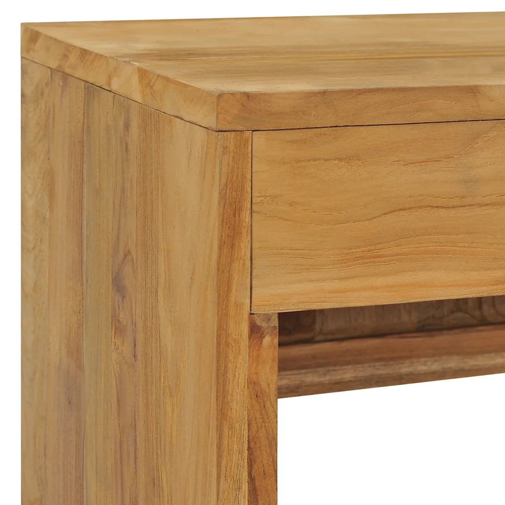 Mobile Porta TV 100x35x45 cm in Legno Massello di Teak 288843