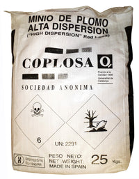 1sacco minio di piombo da kg.25 cod:ferx.23376