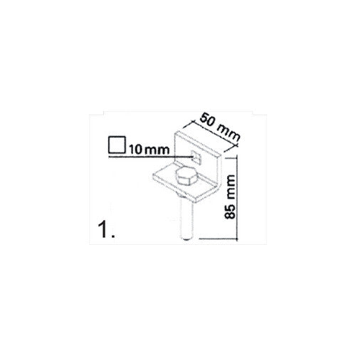 SUPPORTO REGOLABILE NORTON AUTOMAZIONE AUTOMATISMI ORIGINALE GARANZIA NUOVO