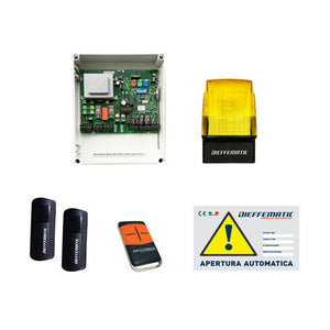 KIT START PER CANCELLO DUE BATTENTE 2 MOTORI 230V 220V SCHEDA COMANDO ACCESSORI