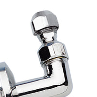 Squadretta sottolavabo con snodo