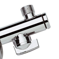 Rubinetto sottolavabo con filtro con rosetta in ottone cromato