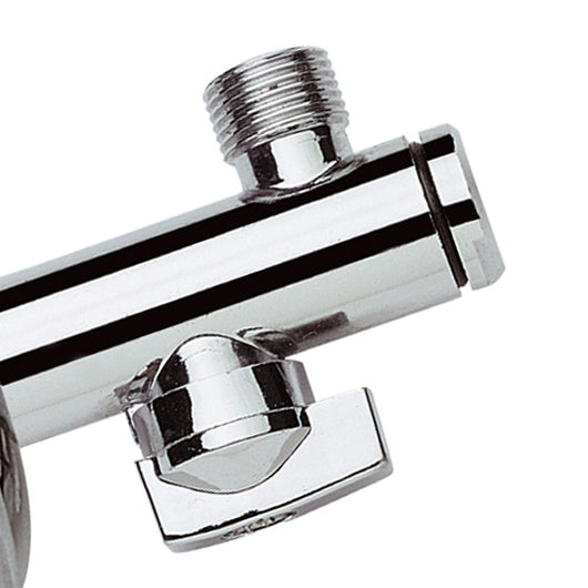 Rubinetto sottolavabo con filtro con rosetta in ottone cromato